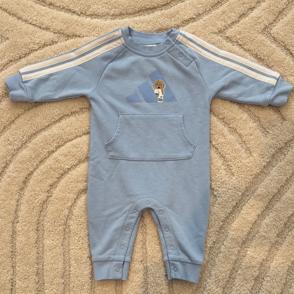 Adidas Baby One Piece - light blue